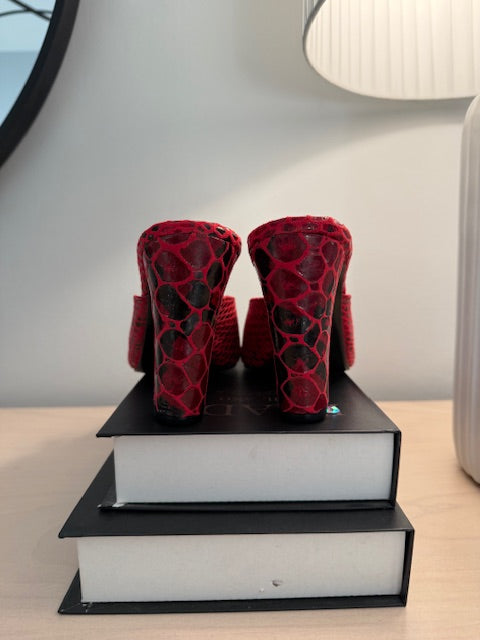 BIANNA MULES RED