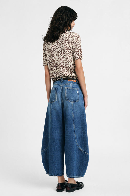 MILA BALLOON DENIM PANTS