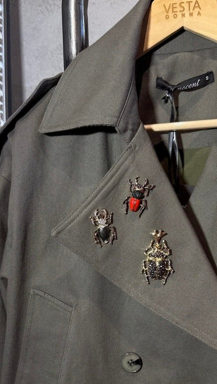 ΚΑΡΦΙΤΣΑ STAG BEETLE CHAKI - Vesta Donna