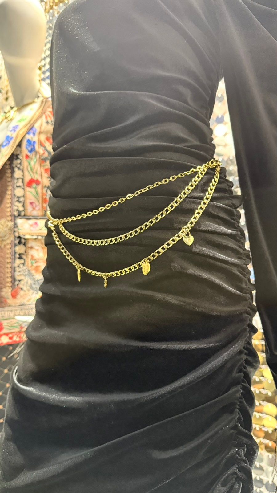 MENIA CHAIN BELT - Vesta Donna