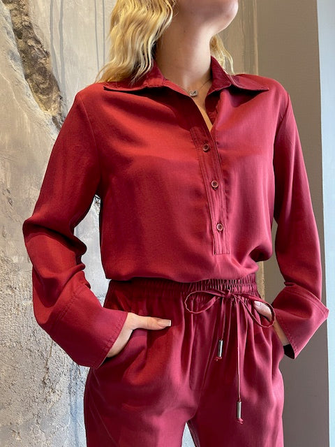 Innocent WINE SHIRT - Vesta Donna