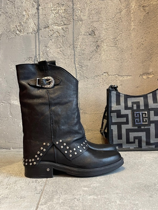 Italians FABIANO BOOTS BLACK - Vesta Donna