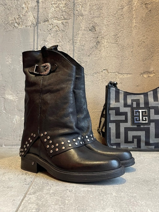 Italians FABIANO BOOTS BLACK - Vesta Donna