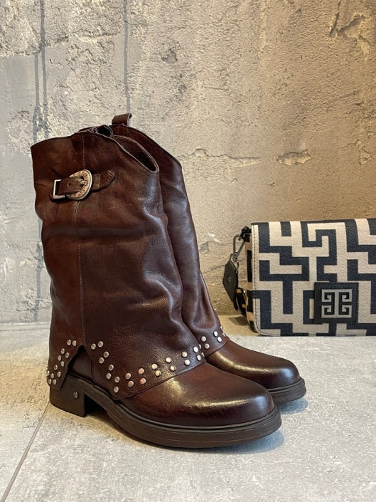 Italians FABIANO BOOTS CHOCOLATE - Vesta Donna