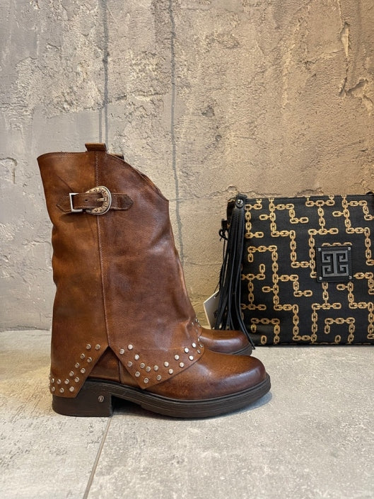 Italians FABIANO BOOTS TABAC - Vesta Donna