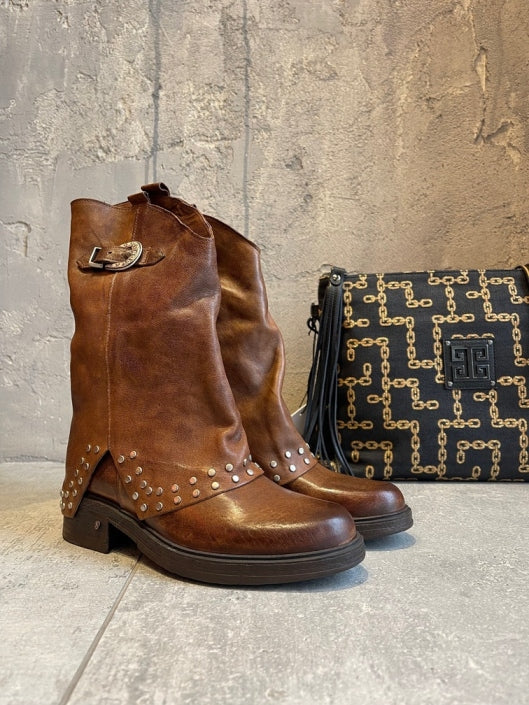 Italians FABIANO BOOTS TABAC - Vesta Donna