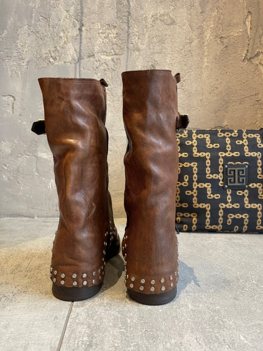 Italians FABIANO BOOTS TABAC - Vesta Donna