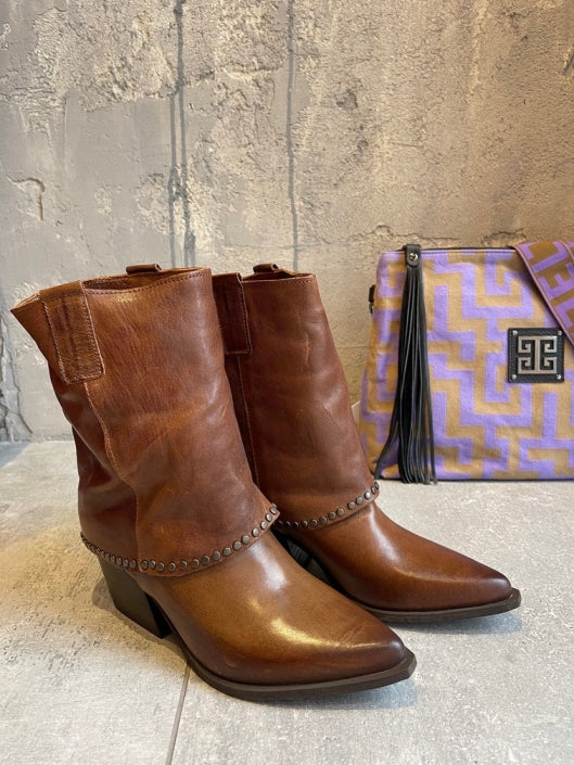 Italians IRENE BOOTS TABAC - Vesta Donna