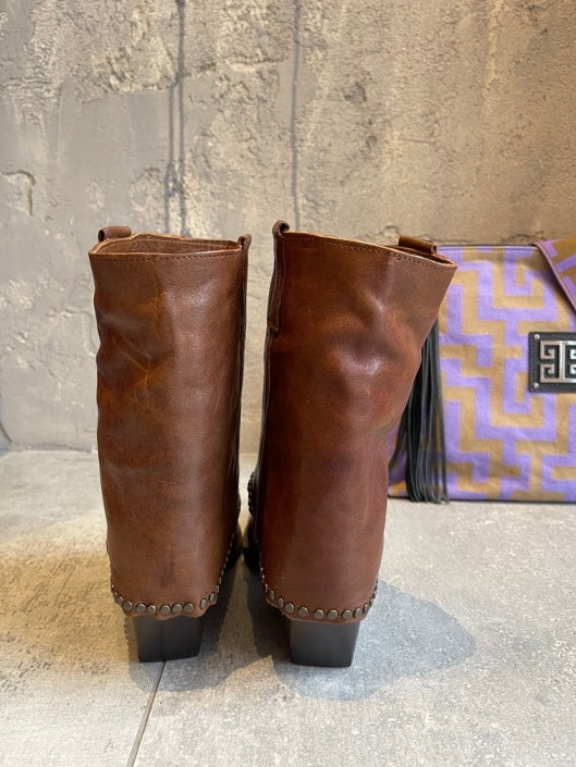 Italians IRENE BOOTS TABAC - Vesta Donna