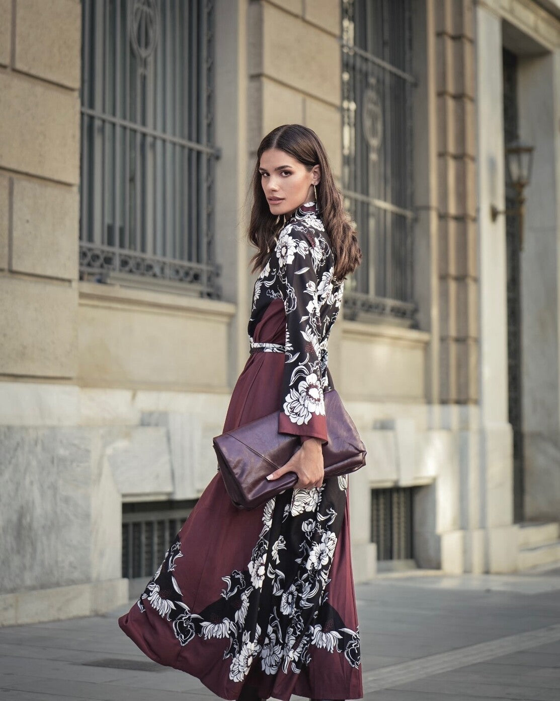 DARK CHOCOLATE DRESS - Vesta Donna