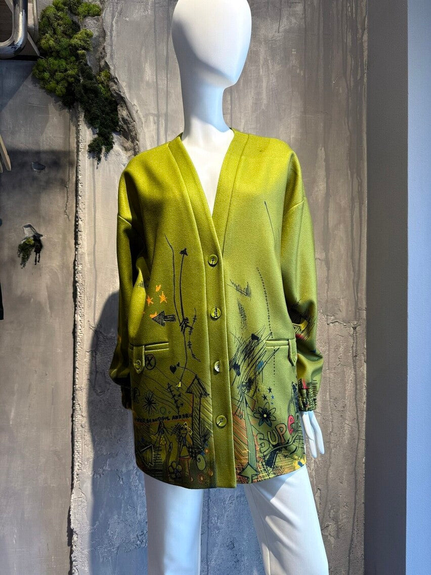 LUNA JACKET OLIVE - Vesta Donna