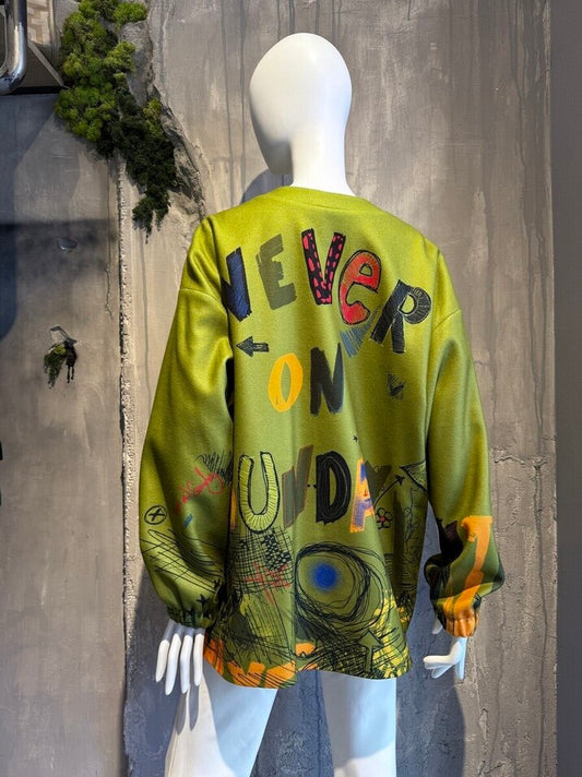 LUNA JACKET OLIVE - Vesta Donna