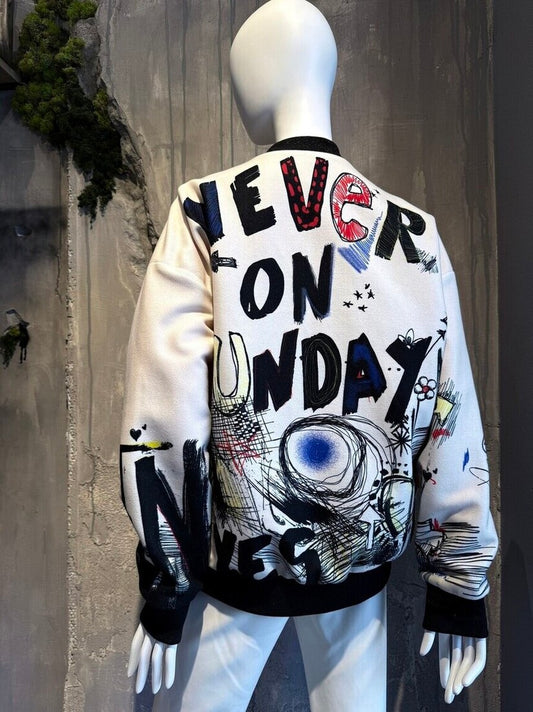 RUTH JACKET ECRU - Vesta Donna