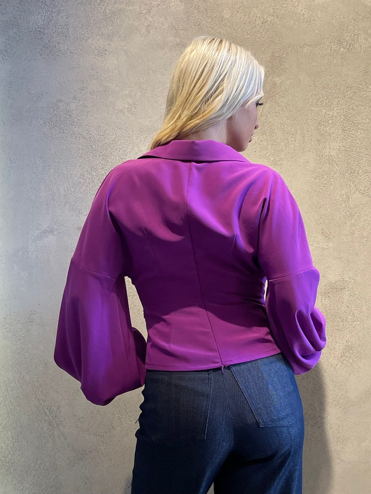 Moutaki CHLOE SHIRT MAGENTA - Vesta Donna