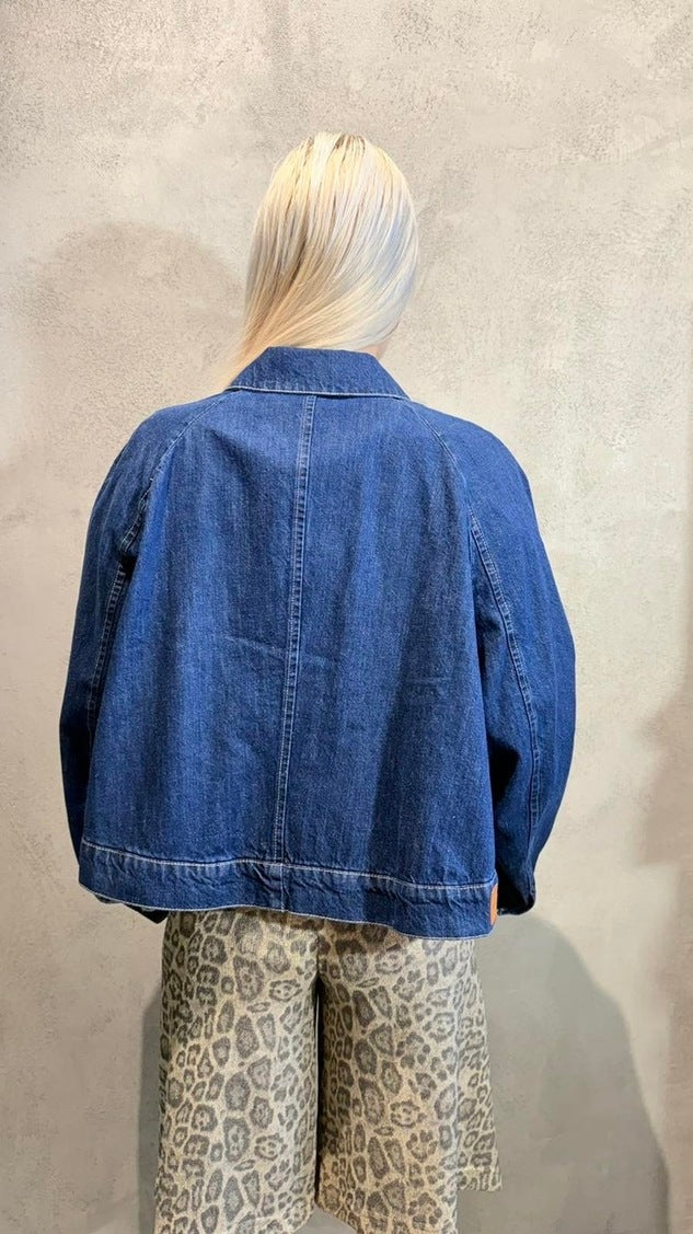 CALINE DENIM JACKET - Vesta Donna