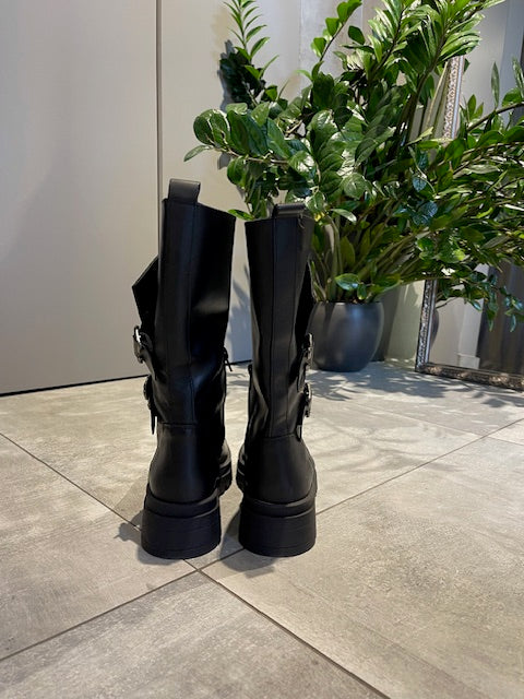 Italians CHOKER BIKER  BOOTS - Vesta Donna