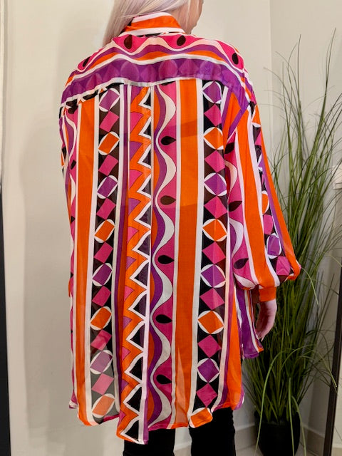 DELILAH SHIRT FUCHSIA - Vesta Donna