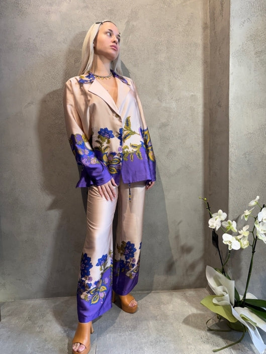 MIRIAM SET PURPLE - Vesta Donna