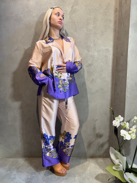 MIRIAM SET PURPLE - Vesta Donna