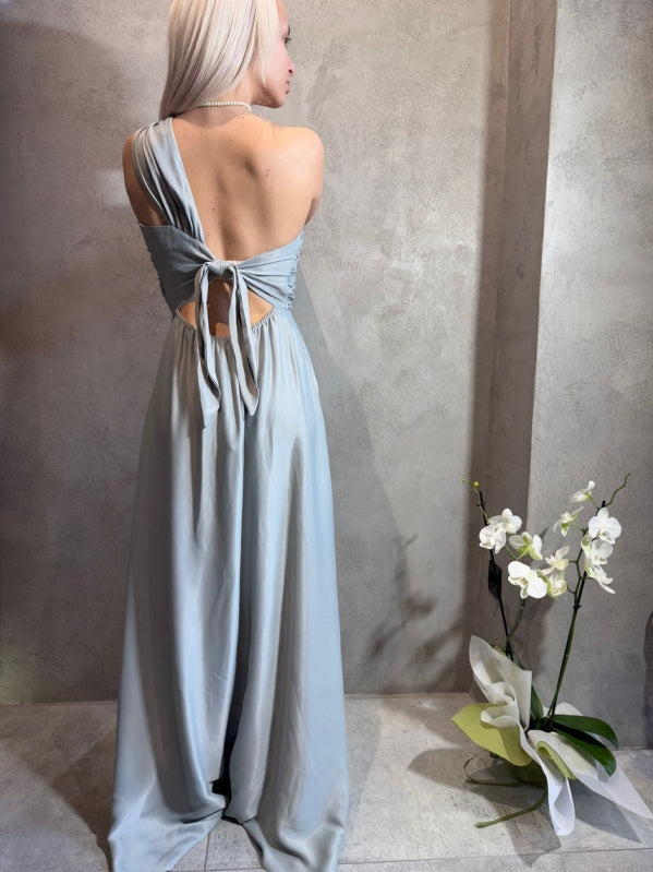 INGA DRESS SILVER - Vesta Donna