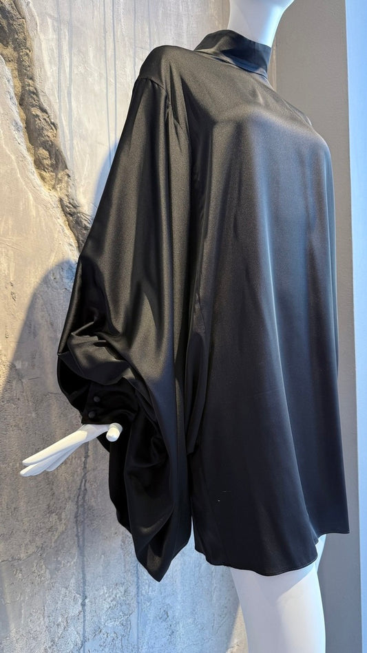 JUDY SHORT DRESS BLACK - Vesta Donna