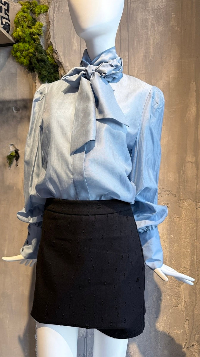 ZENIA SHIRT LIGHT BLUE - Vesta Donna