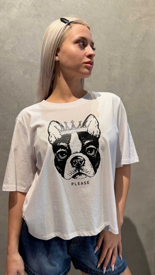 DOGGY T-SHIRT WHITE