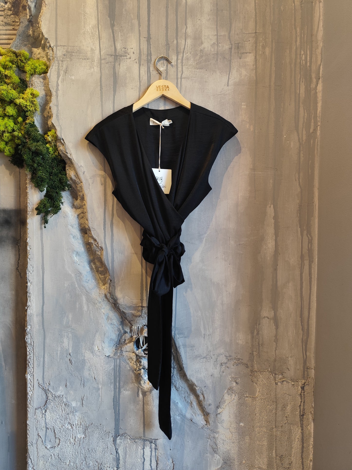 Moutaki DESPY WRAP TOP - Vesta Donna