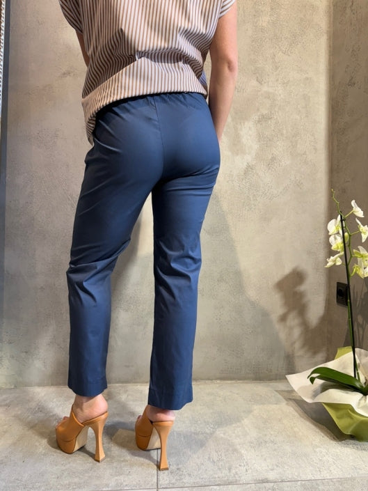 MERIE PANTS NAVY BLUE - Vesta Donna