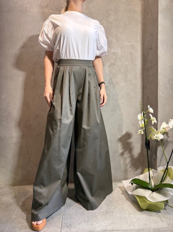 SERENE PANTS KHAKI - Vesta Donna