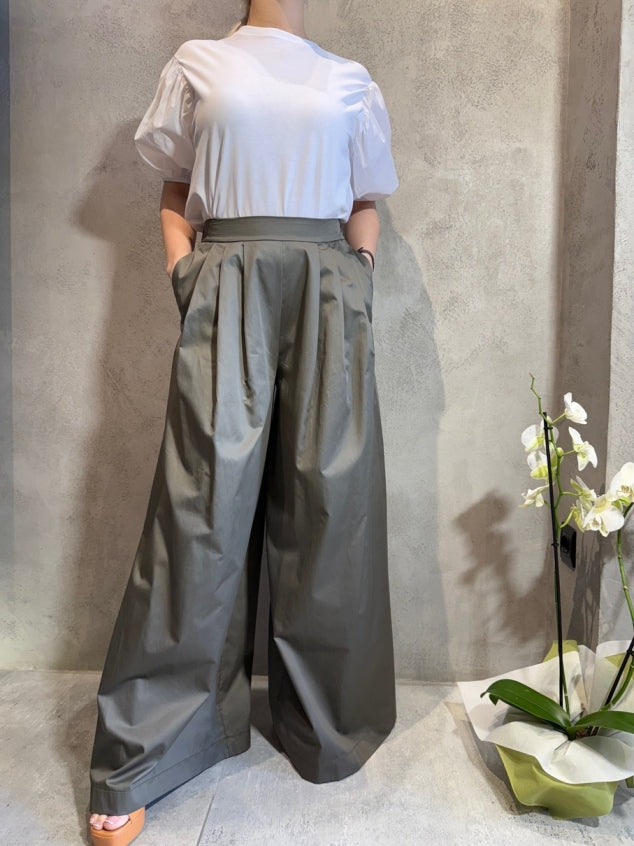 SERENE PANTS KHAKI - Vesta Donna