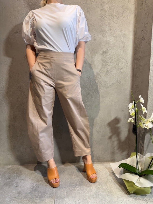 MERRIE PANTS BEIGE - Vesta Donna