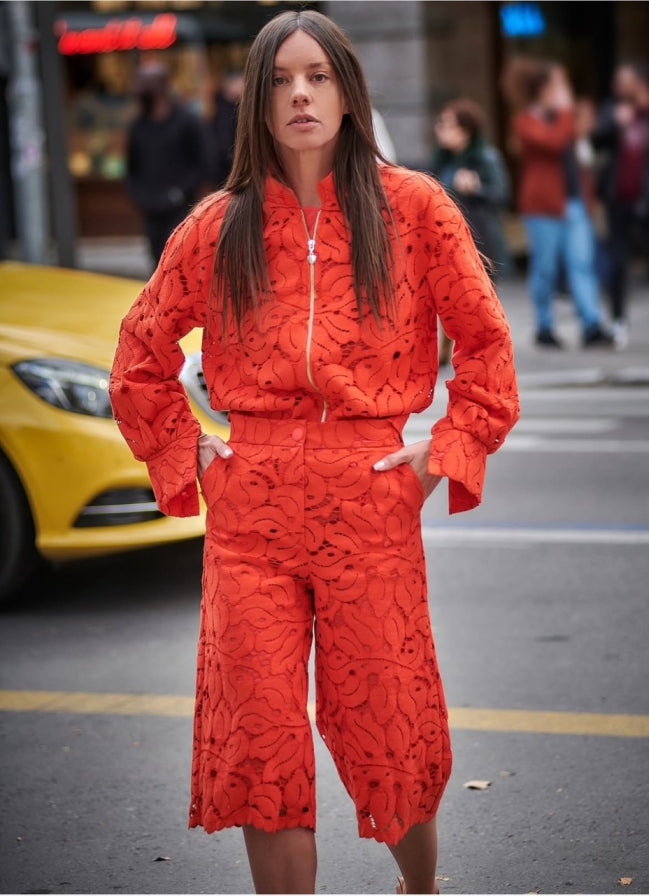 FLORA SET CORAL - Vesta Donna