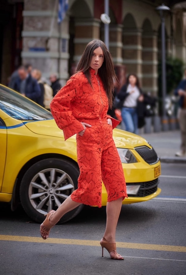 FLORA SET CORAL - Vesta Donna