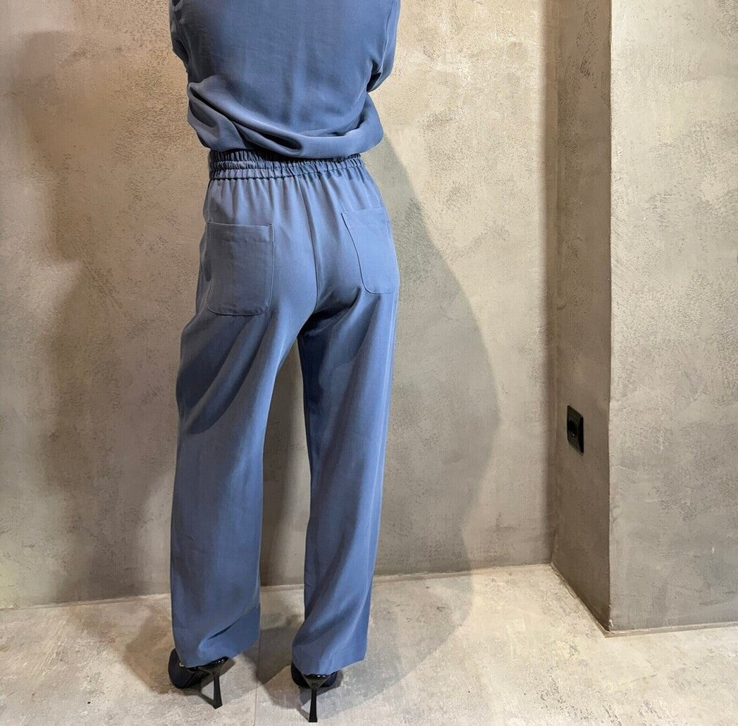 TRUDY PANTS BLUE - Vesta Donna