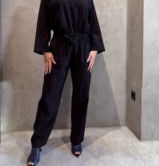 TRUDY PANTS BLACK - Vesta Donna