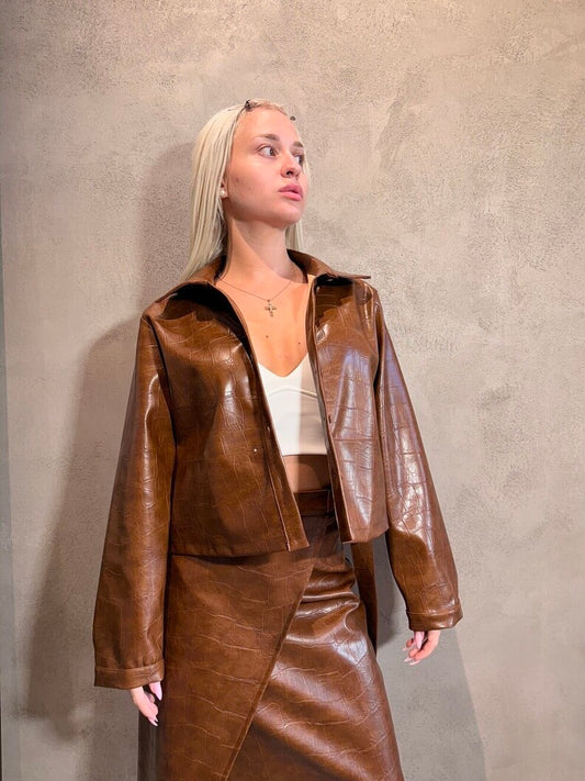 REESE JACKET TABAC - Vesta Donna