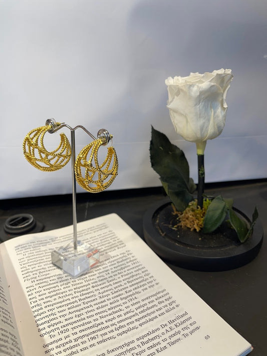 Vesta Donna  ΣΚΟΥΛΑΡΙΚΙΑ ΧΡΥΣΟ ΠΛΕΓΜΑ - Vesta Donna