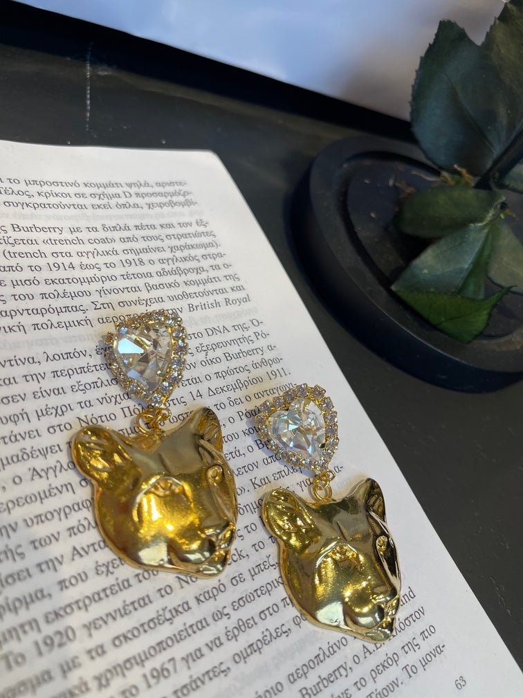 Vesta Donna  ΣΚΟΥΛΑΡΙΚΙΑ ΚΑΡΔΙΑ ΚΕΦΑΛΙ ΤΙΓΡΗΣ - Vesta Donna