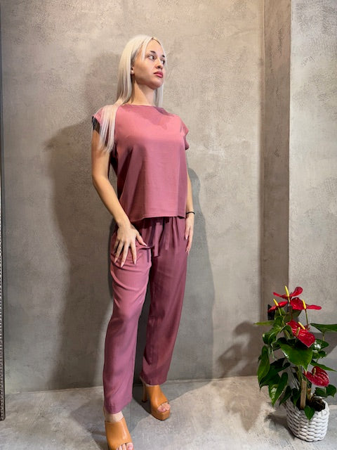 BRIANNA SET DUSTY PINK - Vesta Donna