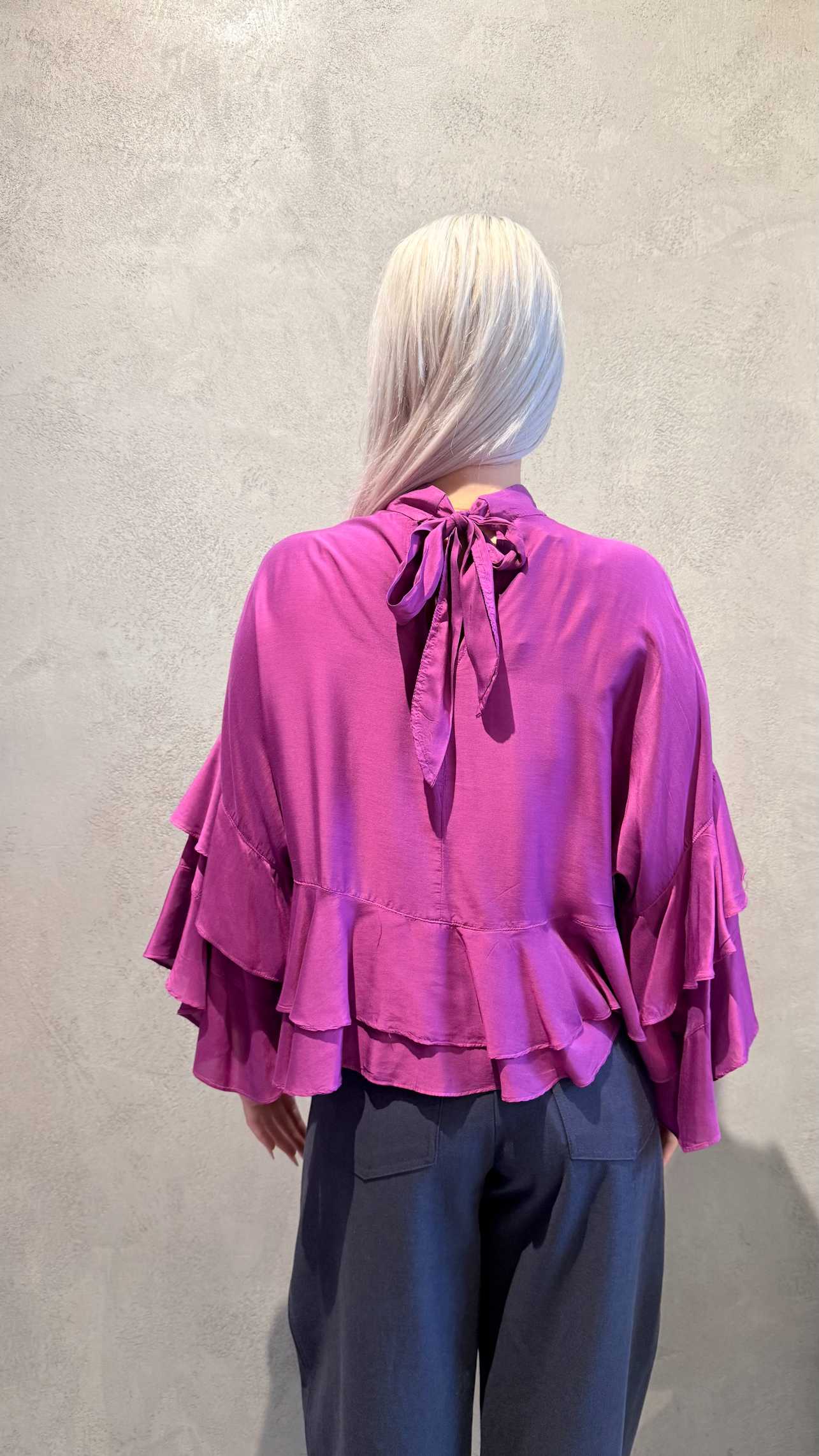 NALA TOP PURPLE - Vesta Donna
