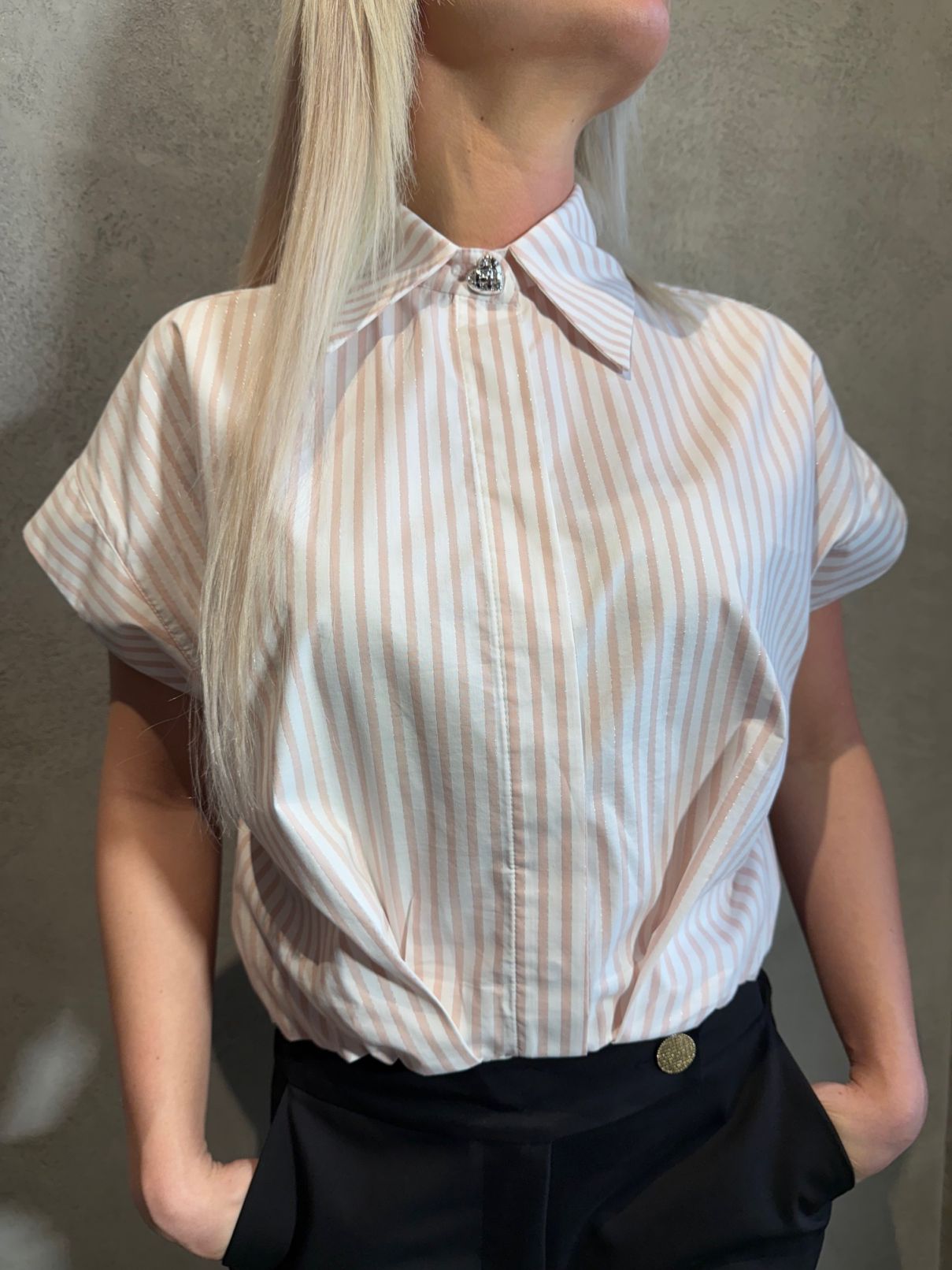 SHEREE SHIRT PINK - Vesta Donna