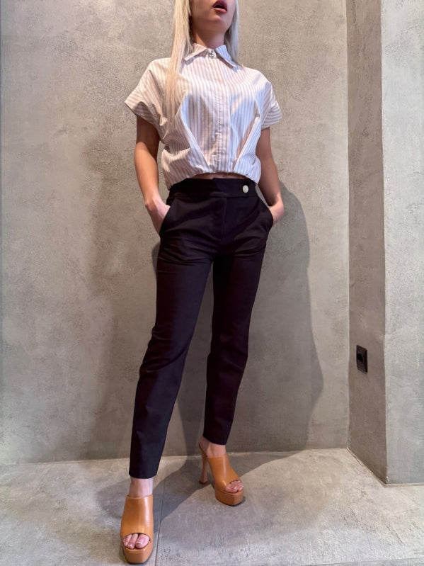 JUDY PANTS BLACK - Vesta Donna