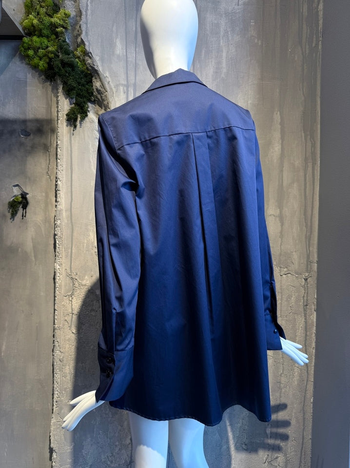 ESTER SHIRT BLUE - Vesta Donna