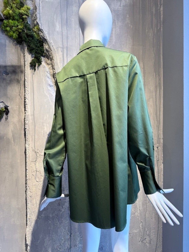 MELINDA SHIRT KHAKI - Vesta Donna