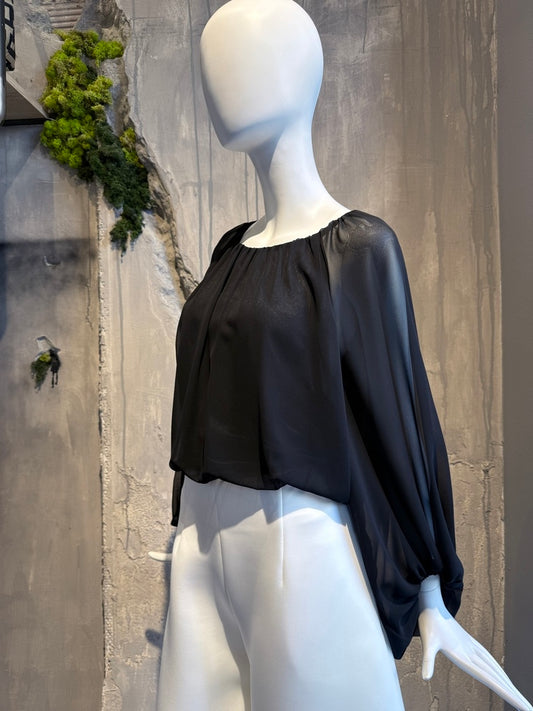 JASMINE TOP BLACK - Vesta Donna