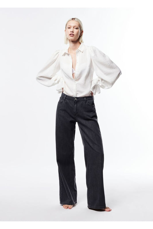 SALY WIDE LEG JEANS - Vesta Donna