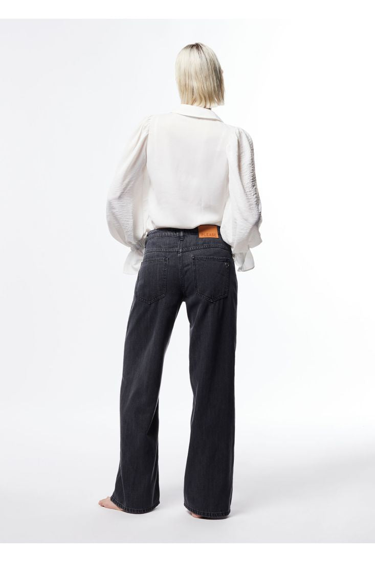 SALY WIDE LEG JEANS - Vesta Donna