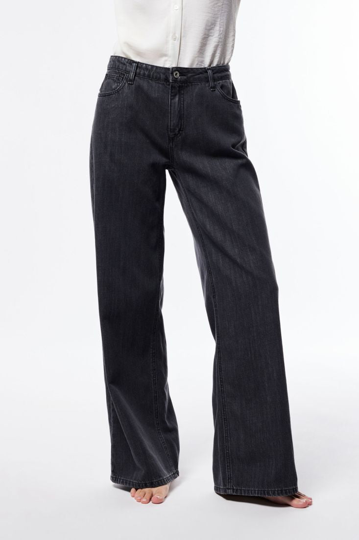 SALY WIDE LEG JEANS - Vesta Donna
