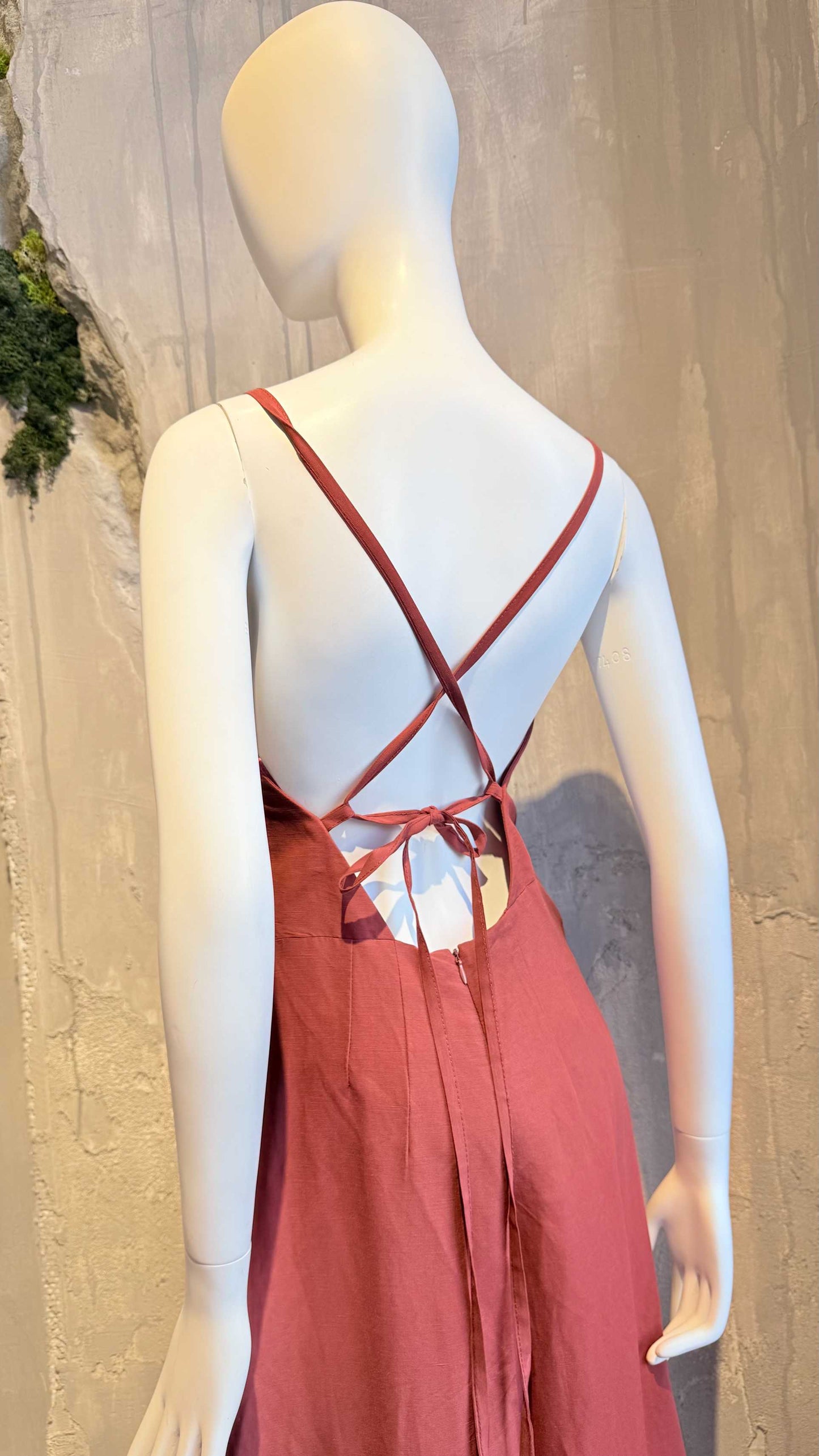 ISABELLA JUMPSUIT CHILI - Vesta Donna